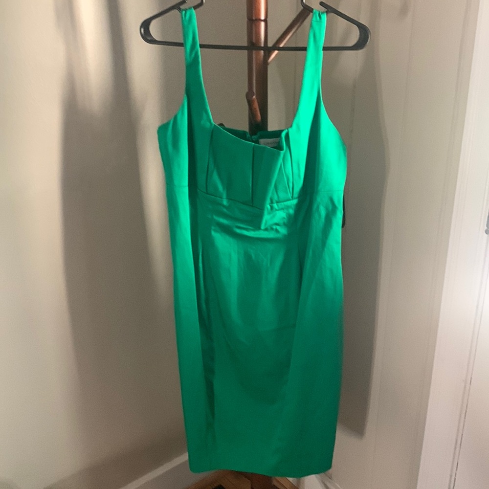NWT Green Calvin Klein dress size 12